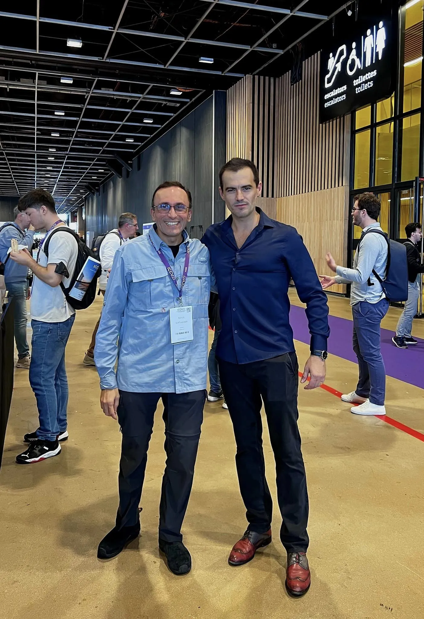 ICCV 2023, Paris, photo 2