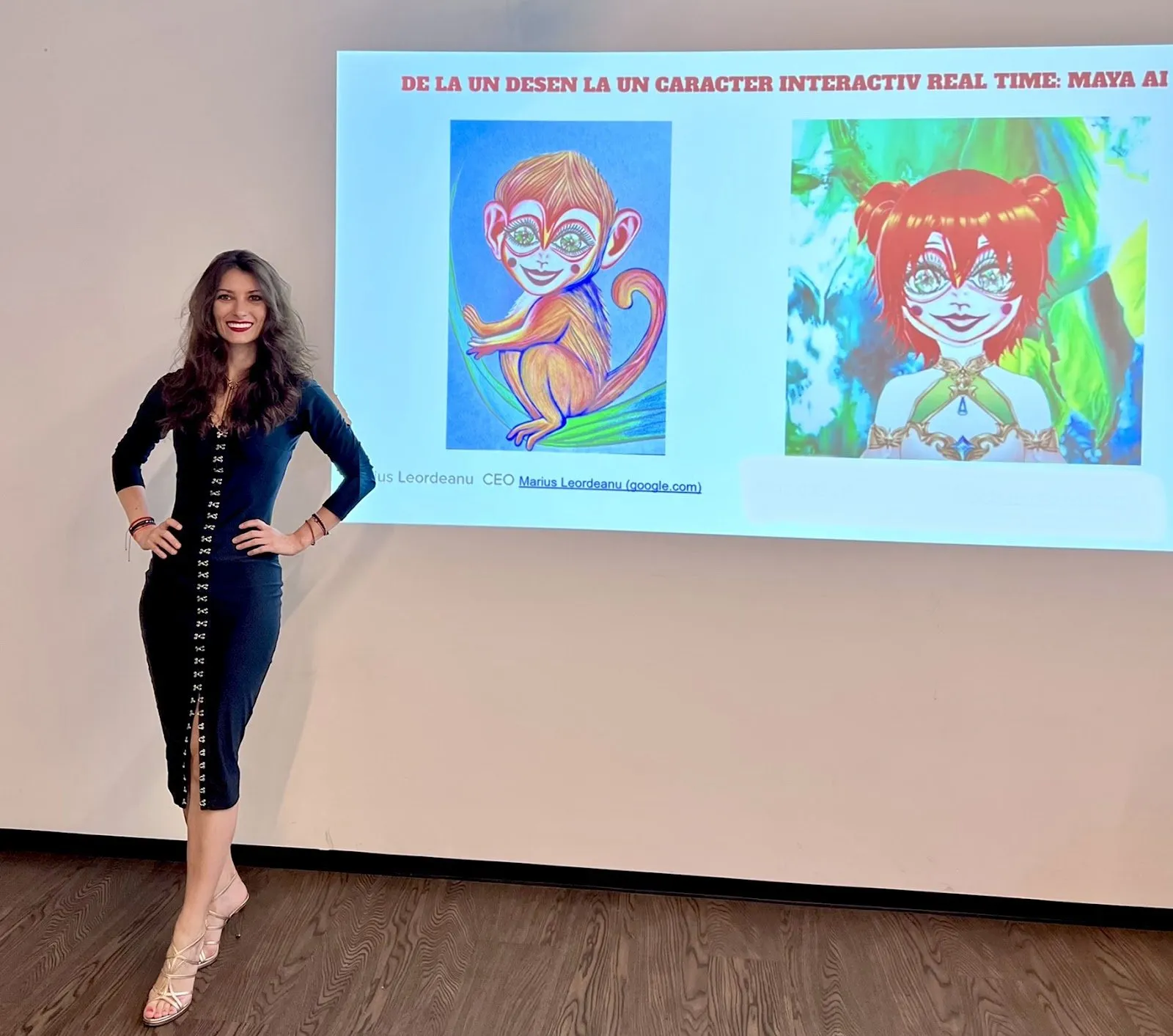 Maia at Meet the Investors, photo 3