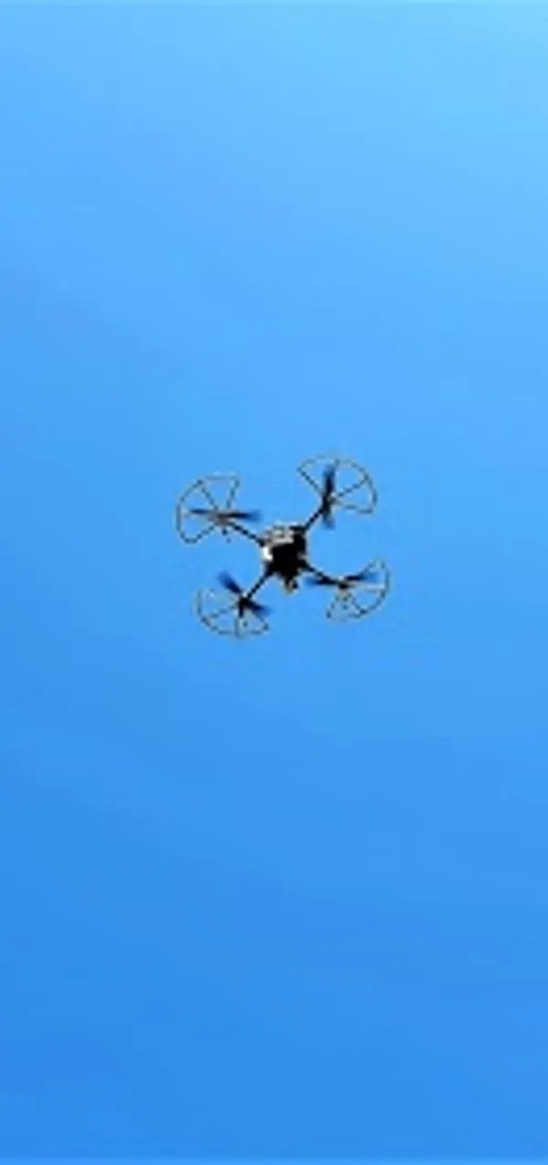 First drone flights, photo 3