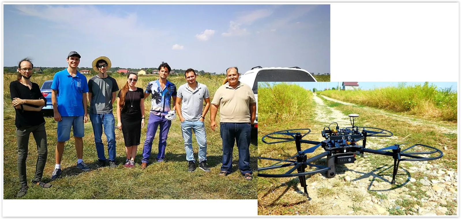 First drone flights, photo 4