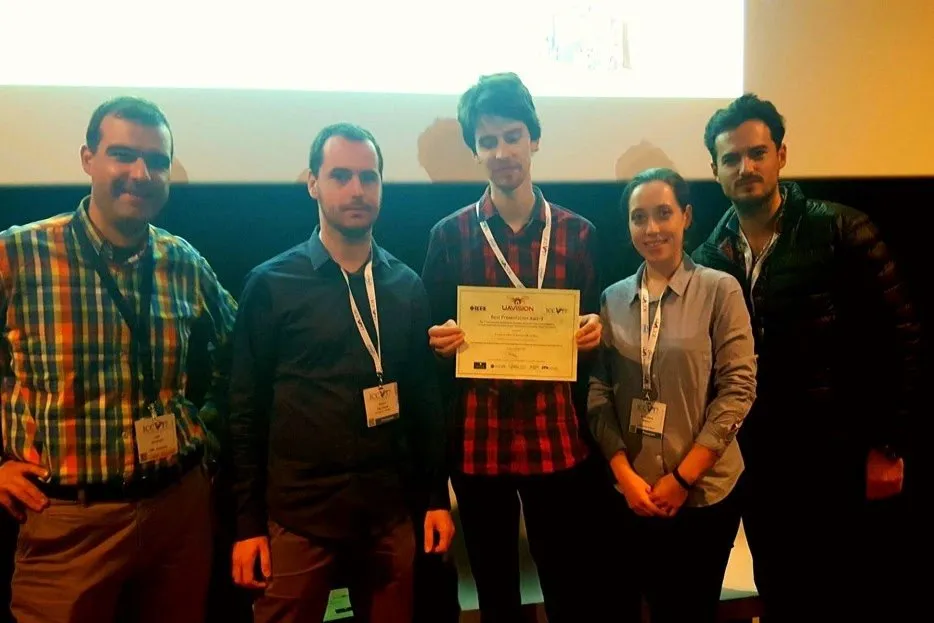 Best presentation award at the ICCV 2017 UAVision workshop in Venice.